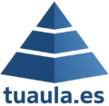 logo tuaula.es azul fondo transparente2